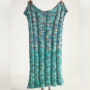 Chunky Wool Knit Throw Blanket